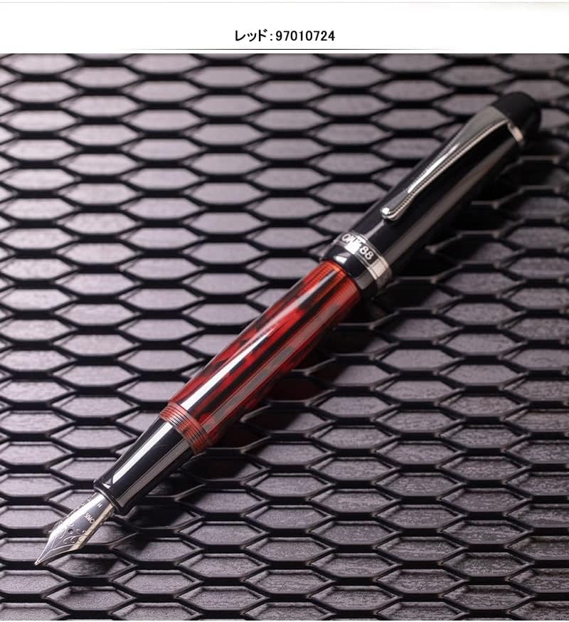 Amazon | OPUS 88 オーパス 88 万年筆 RED JAZZ ジャズ レッド アイ